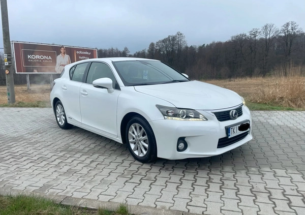 Lexus CT cena 52600 przebieg: 133000, rok produkcji 2013 z Olkusz małe 137